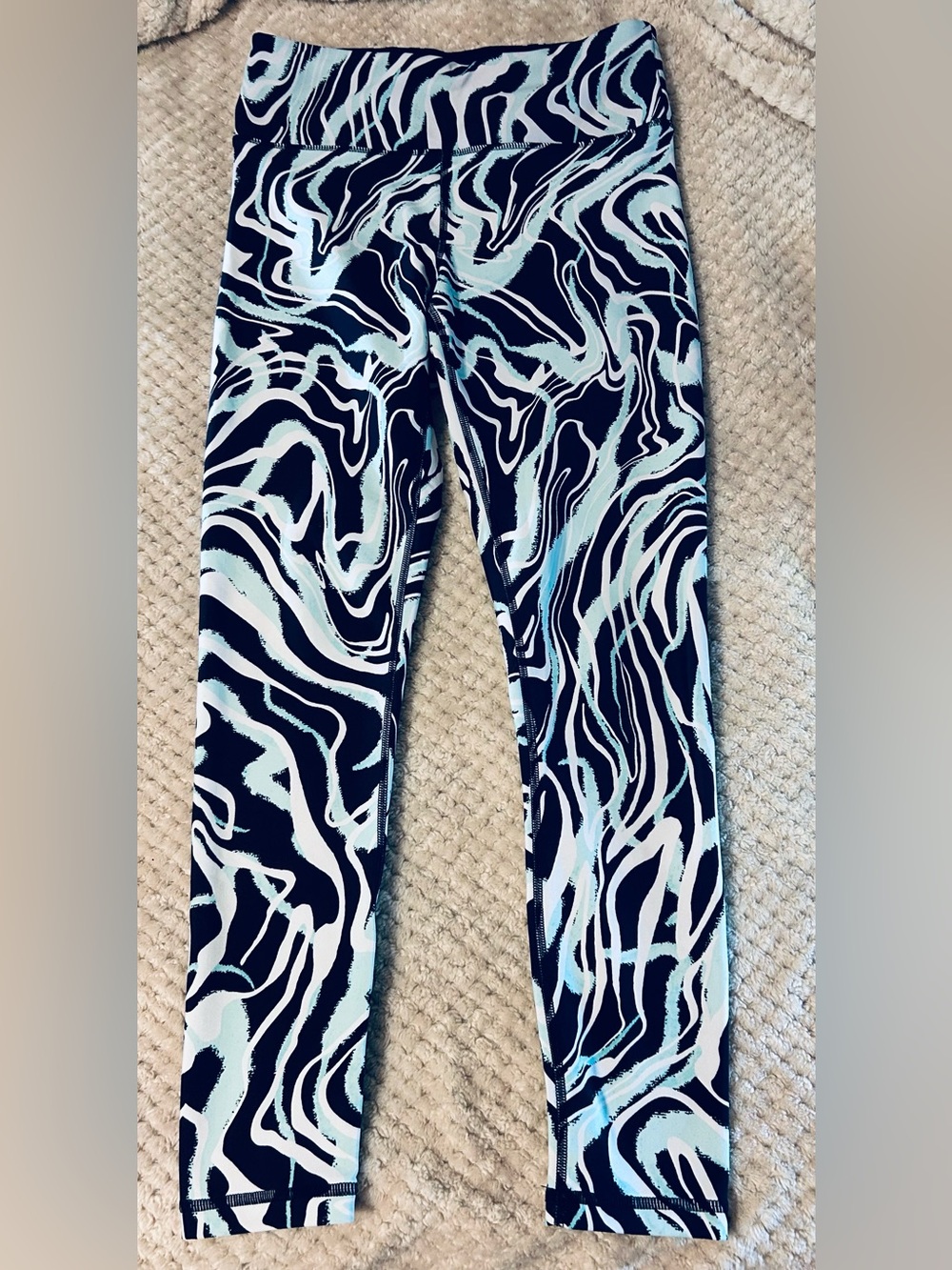 DKNY- Sport Marble Swirl 7/8 Legging